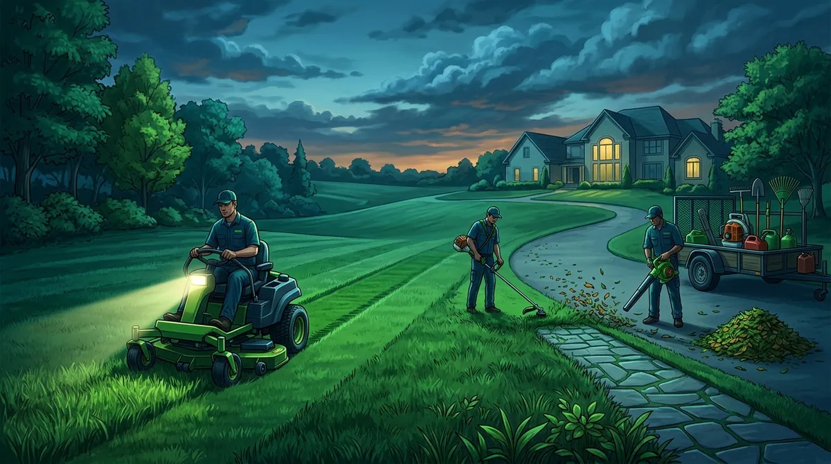 cheap lawn maintenance near me