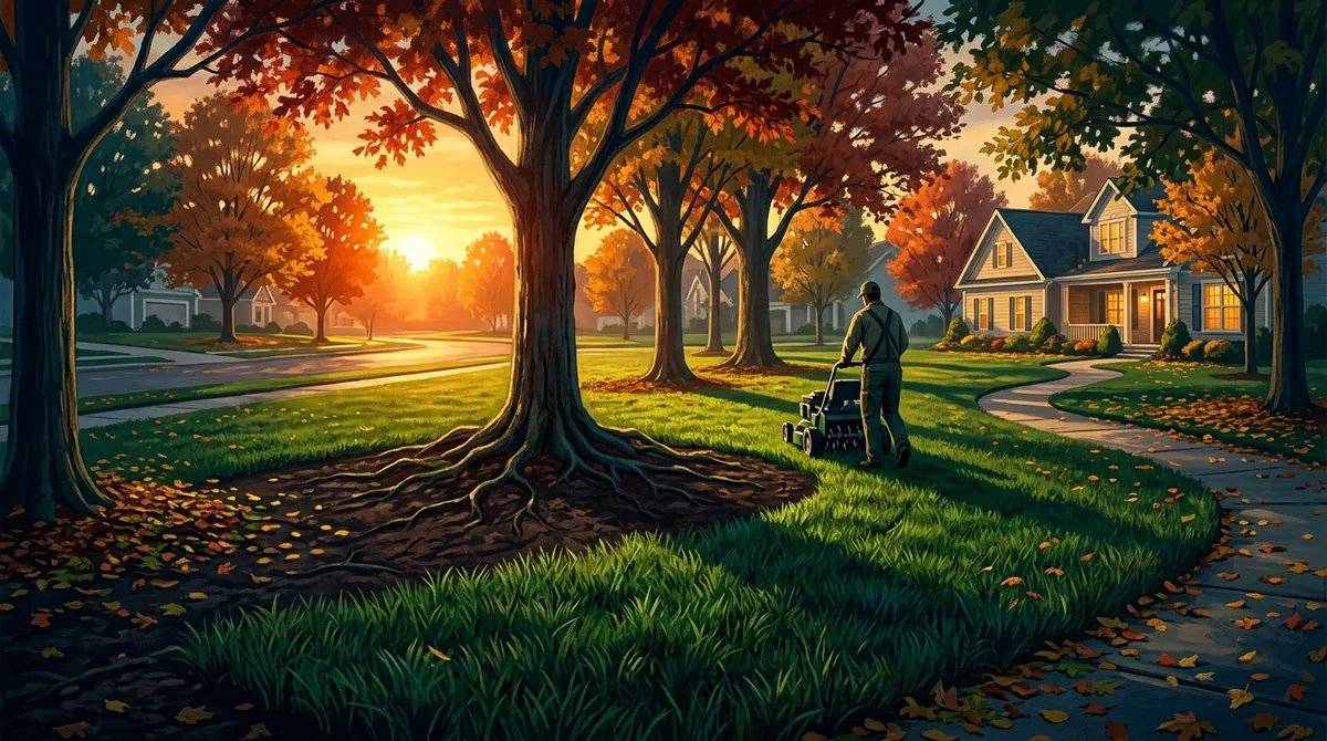fall lawn care in Riverview