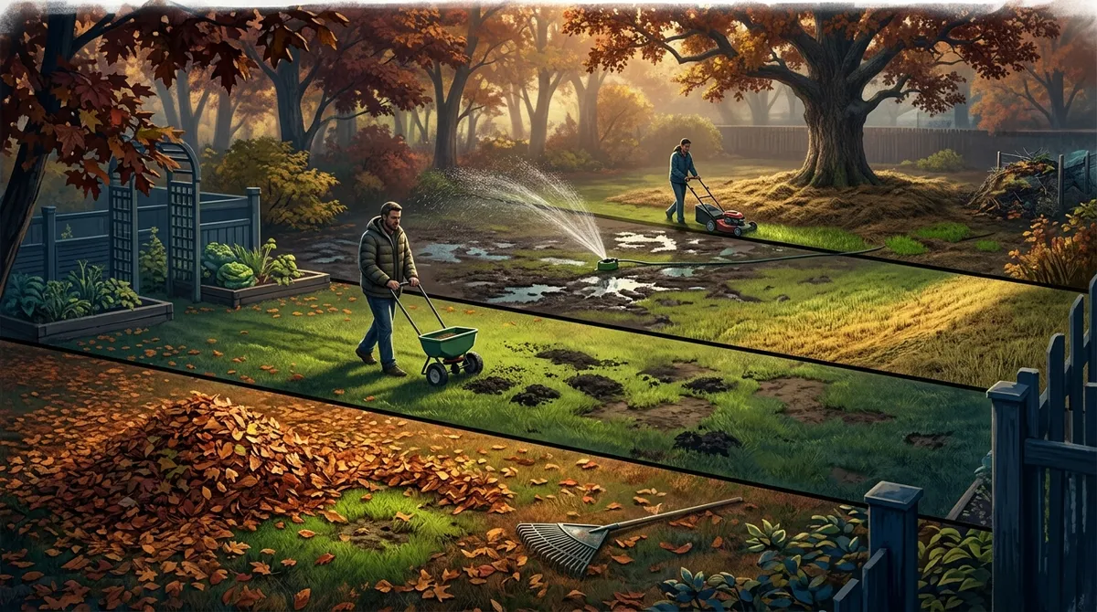fall lawn care in Riverview