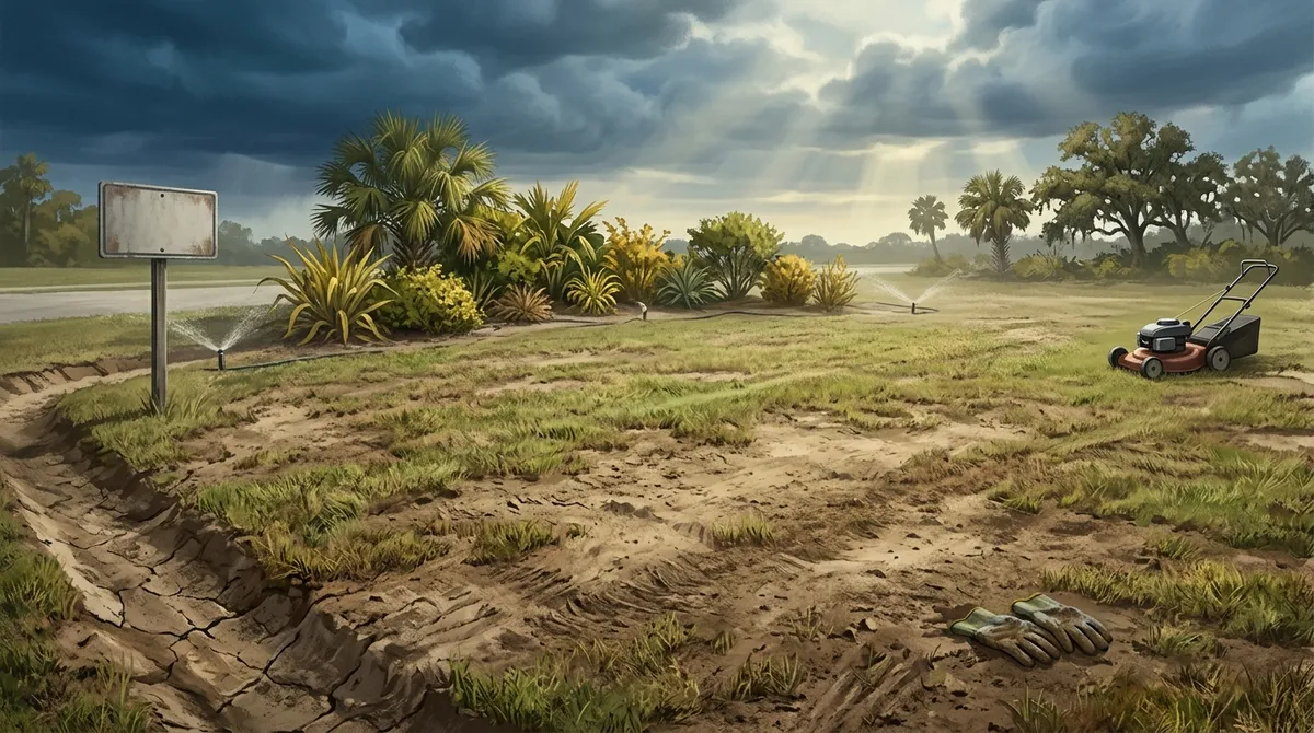 what happens if I scalp my lawn in Florida and how do I fix it