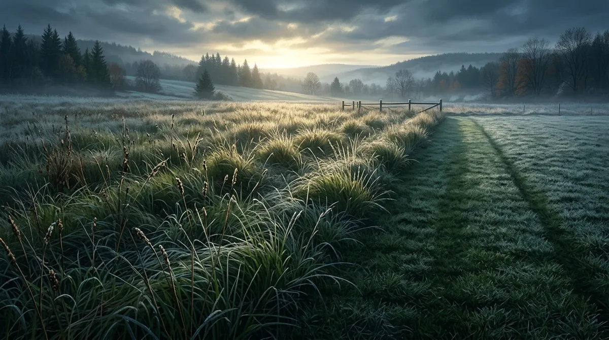 Is it better to leave grass long or short for winter?