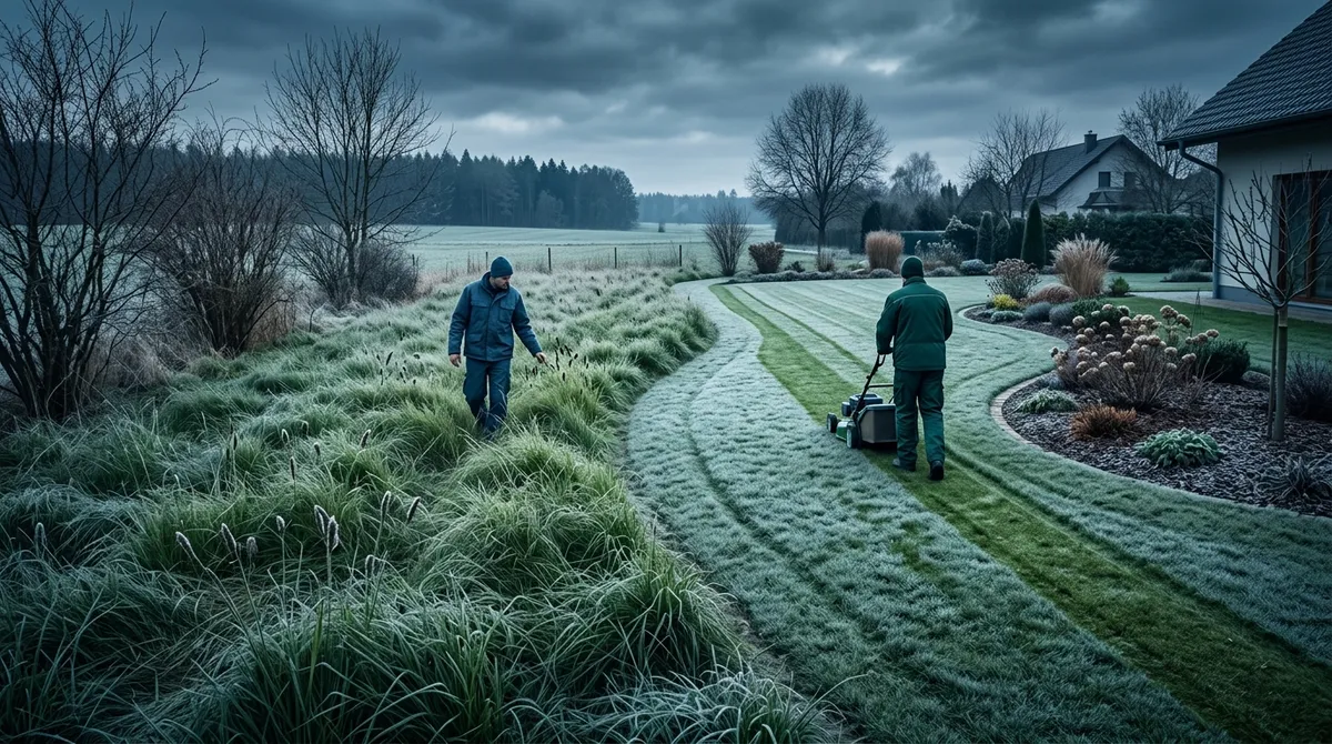 Is it better to leave grass long or short for winter?