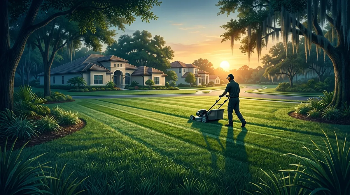 reliable grass cutting Fishhawk FL