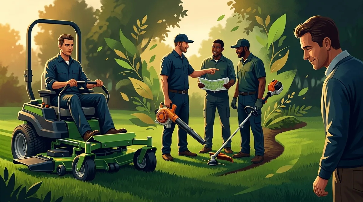 Highly-rated lawn maintenance services Valrico.
