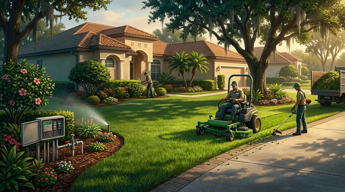 monthly lawn service Bloomingdale FL