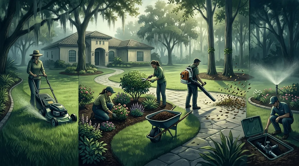 best yard maintenance Fishhawk FL