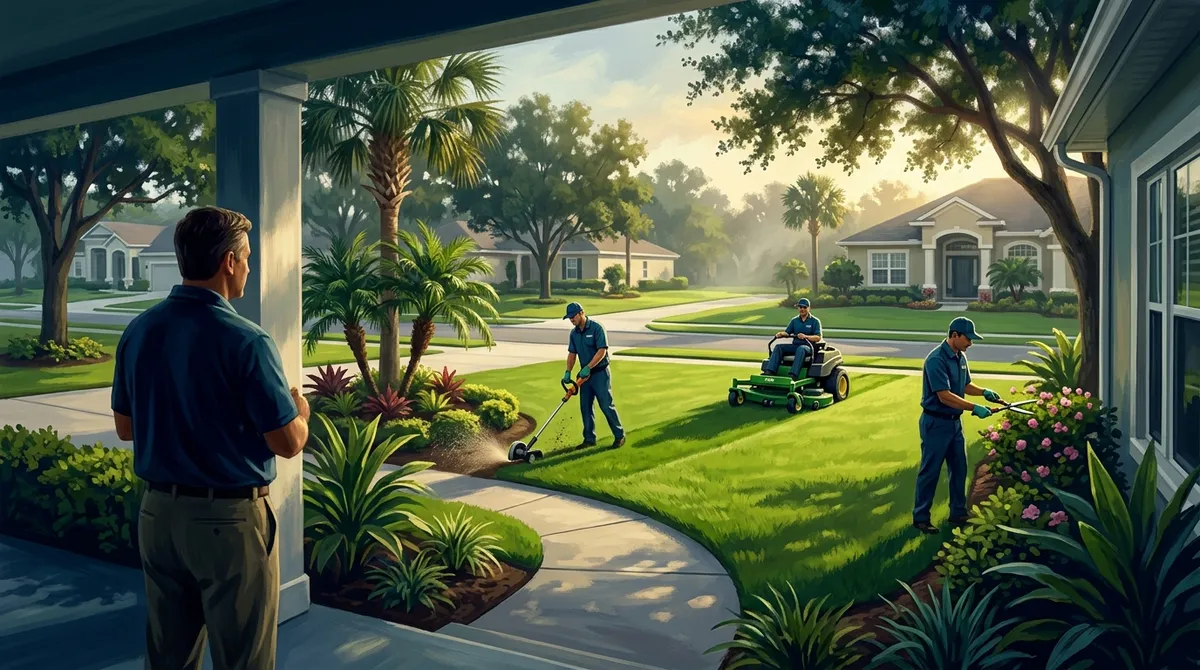 best yard maintenance Fishhawk FL