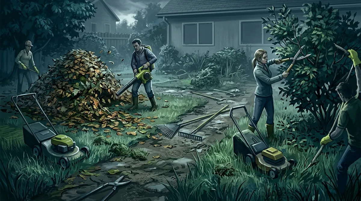 yard clean up