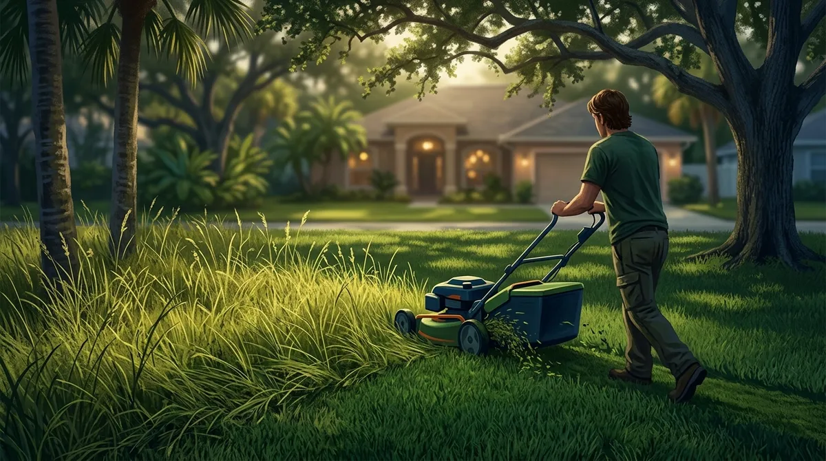 how often should I mow my lawn in Valrico FL