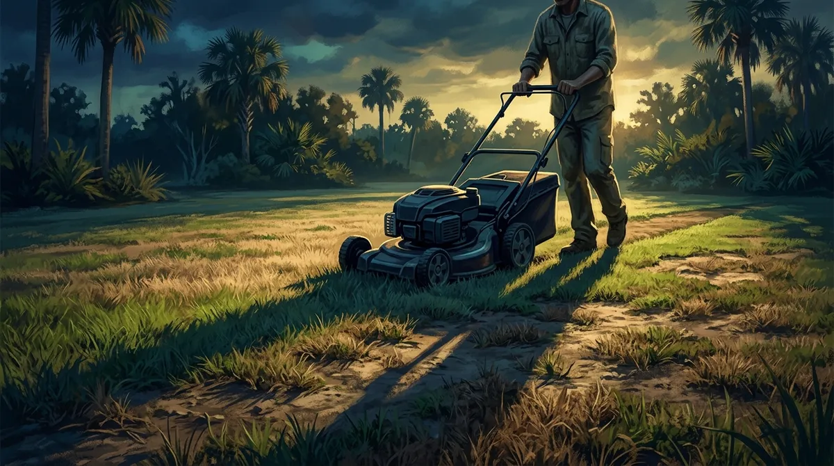 how to prevent my lawn from burning in the Florida summer sun