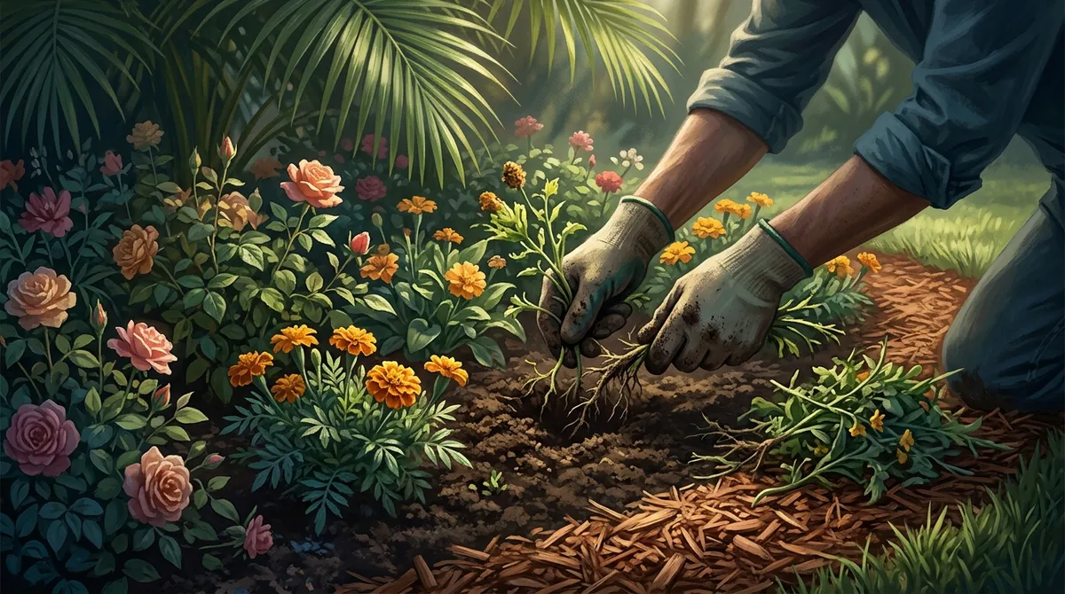 Who Pulls Weeds from Flower Beds in Valrico FL?