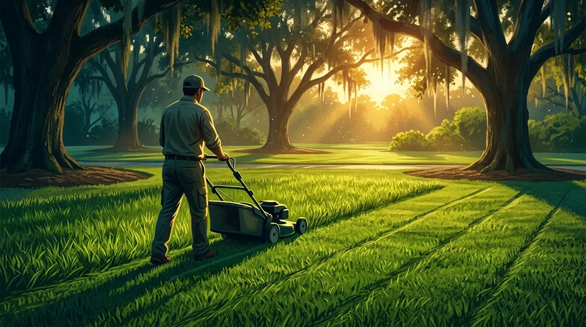 spring lawn growth tips for St Augustine grass in Riverview