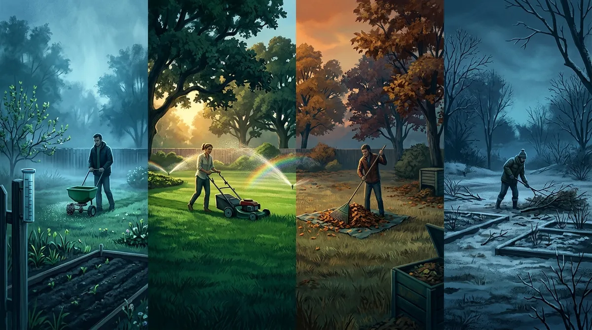 how to care for lawn
