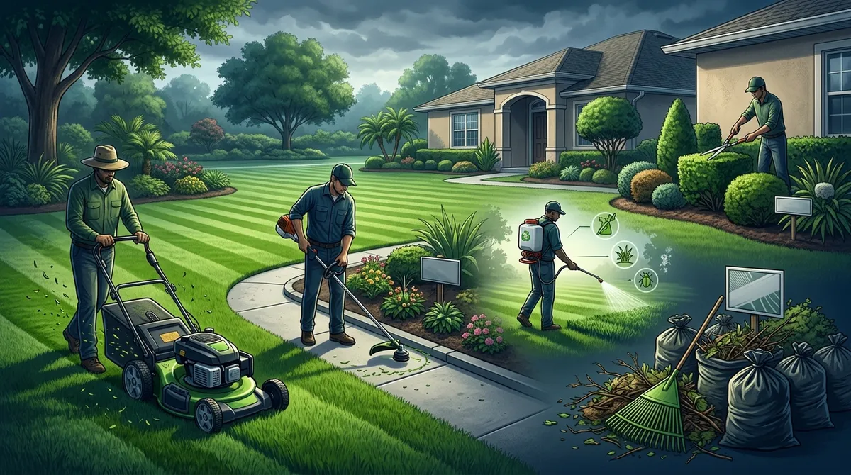 affordable monthly lawn service in Valrico FL