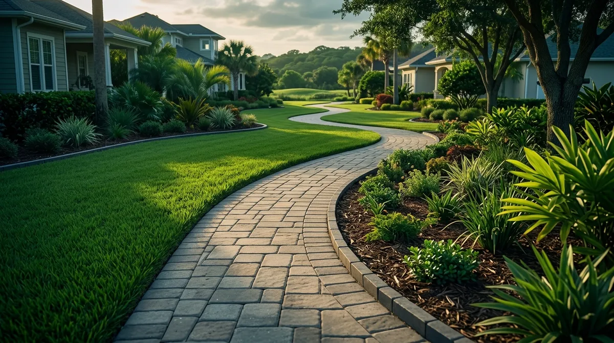 top lawn edging Fishhawk FL