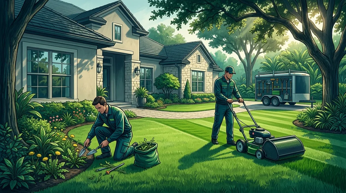 top lawn weeding Fishhawk FL