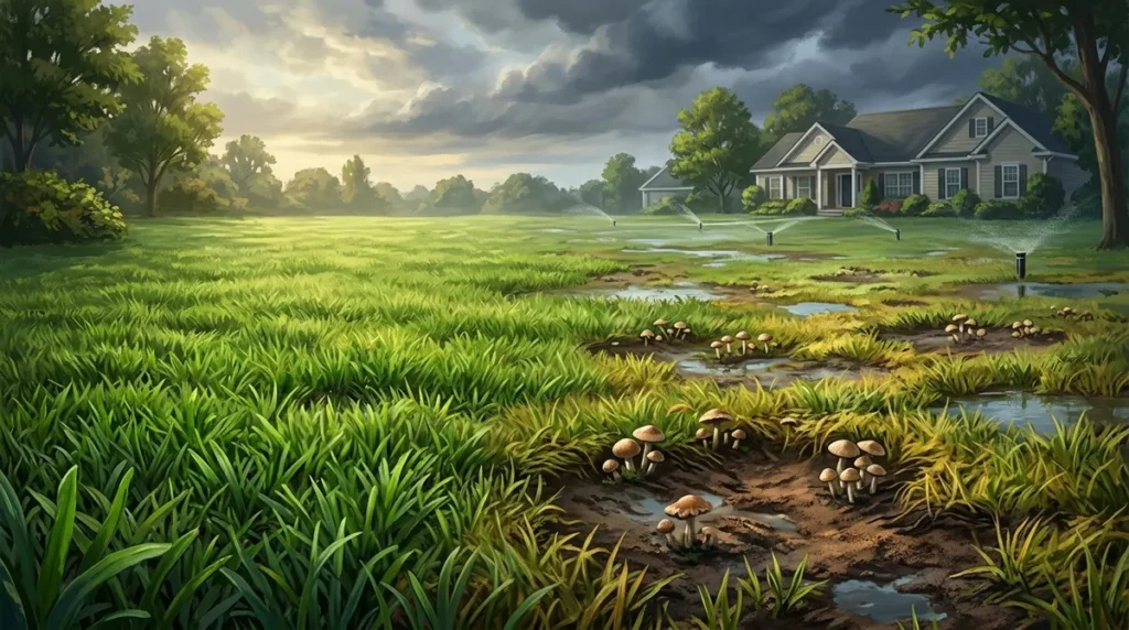 6 Signs You Are Overwatering Your Lawn in Riverview
