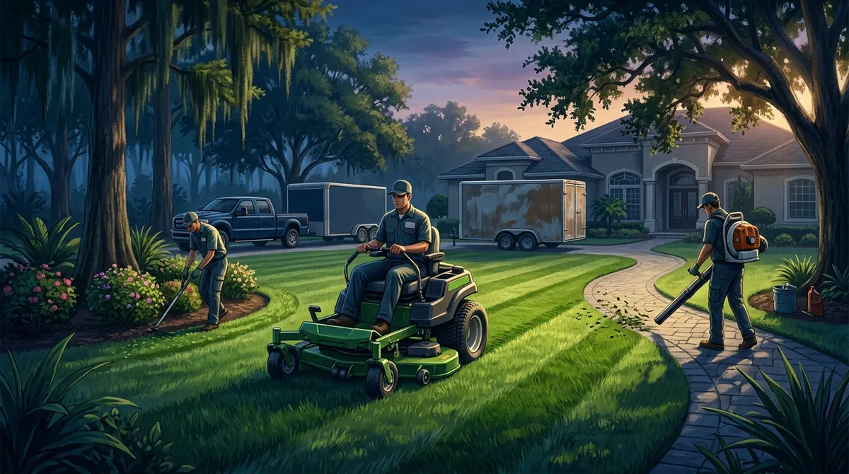who offers affordable lawn service in Valrico FL
