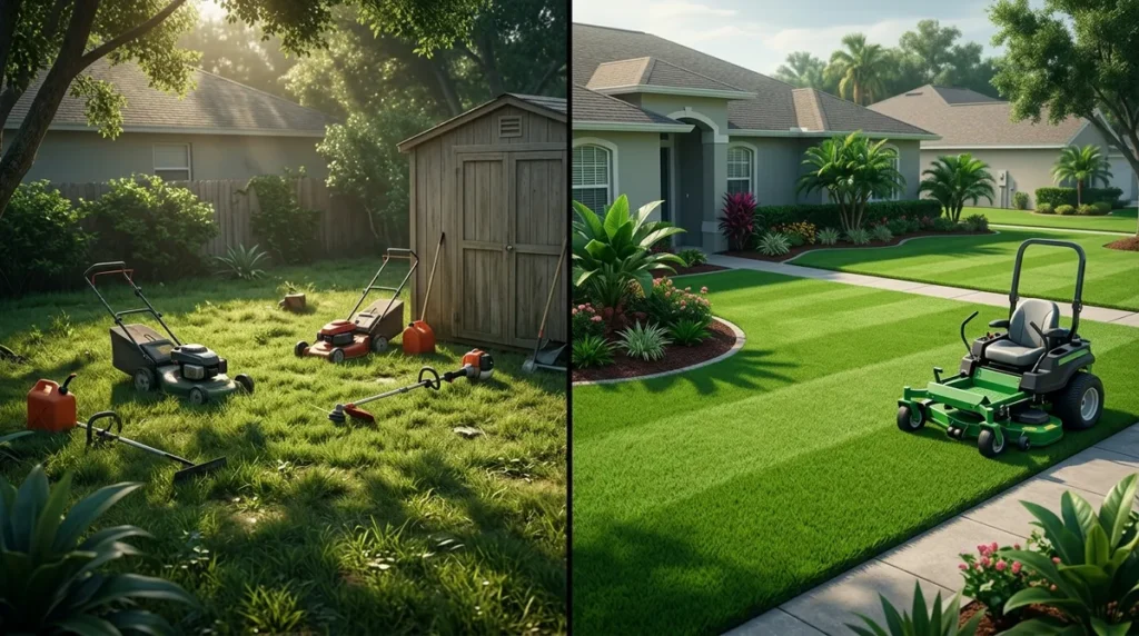 DIY Lawn Care vs. Hiring a Pro in Valrico: Which Wins?