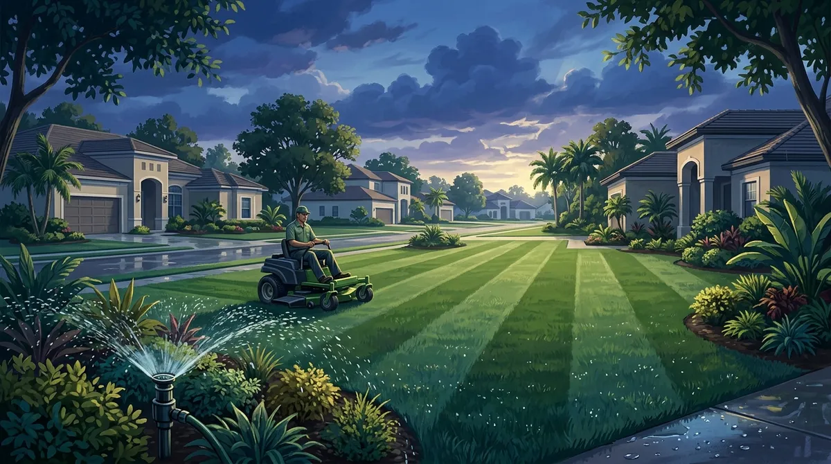reliable lawn cutting Fishhawk FL