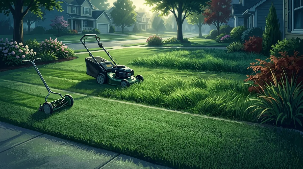 best mowing height Riverview