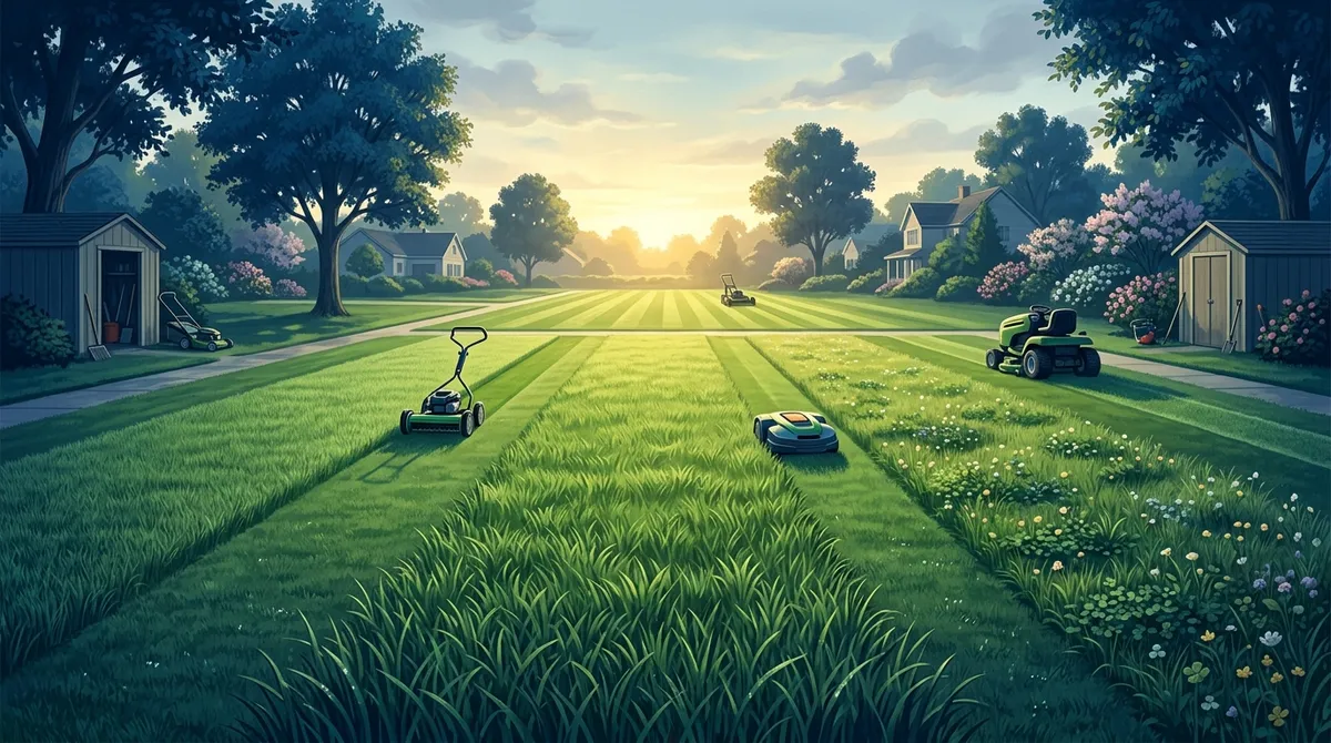 Is it better to mow high or low?