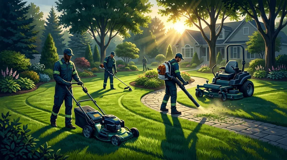lawn care pros