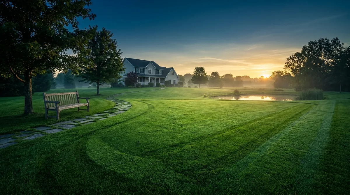 pristine lawn