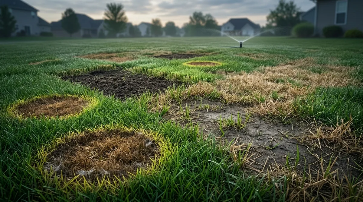 How to Identify and Fix Brown or Bare Patches in Your Riverview Lawn