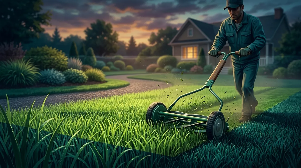 Is mowing twice a week too much?