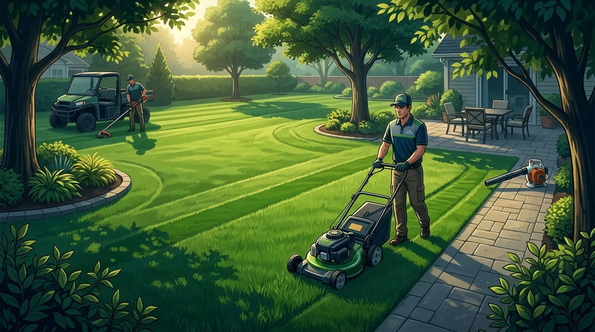 same day grass cutting service near me