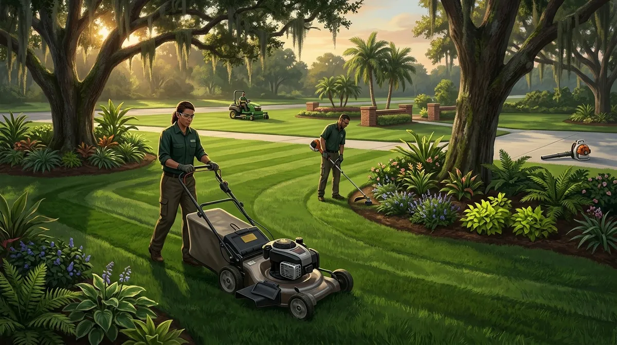 lawn cutting Bloomingdale FL