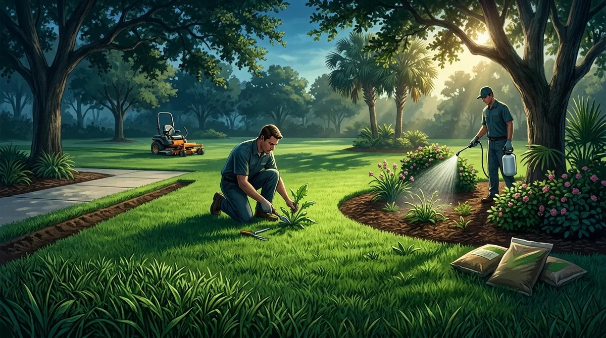 reliable lawn weeding Fishhawk FL