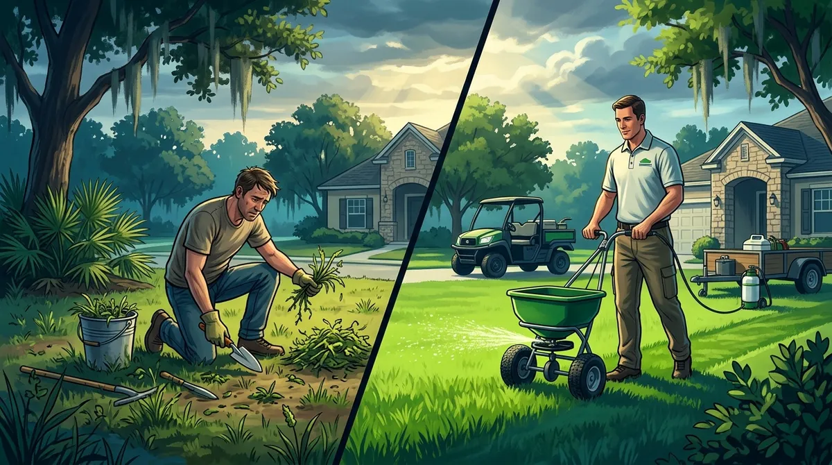 reliable lawn weeding Fishhawk FL