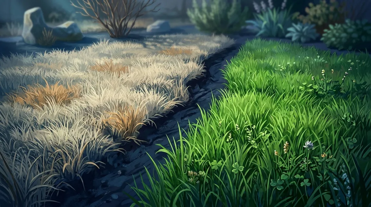 dormant grass