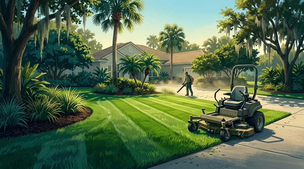 Who Offers Monthly Lawn Mowing in Valrico FL?