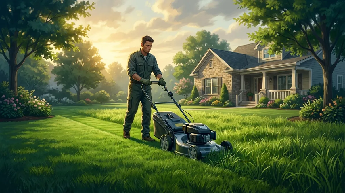 can cutting my grass too short cause brown patches in Riverview