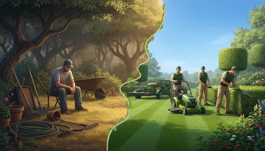 DIY Yard Work vs. Hiring a Pro: Which One Wins?