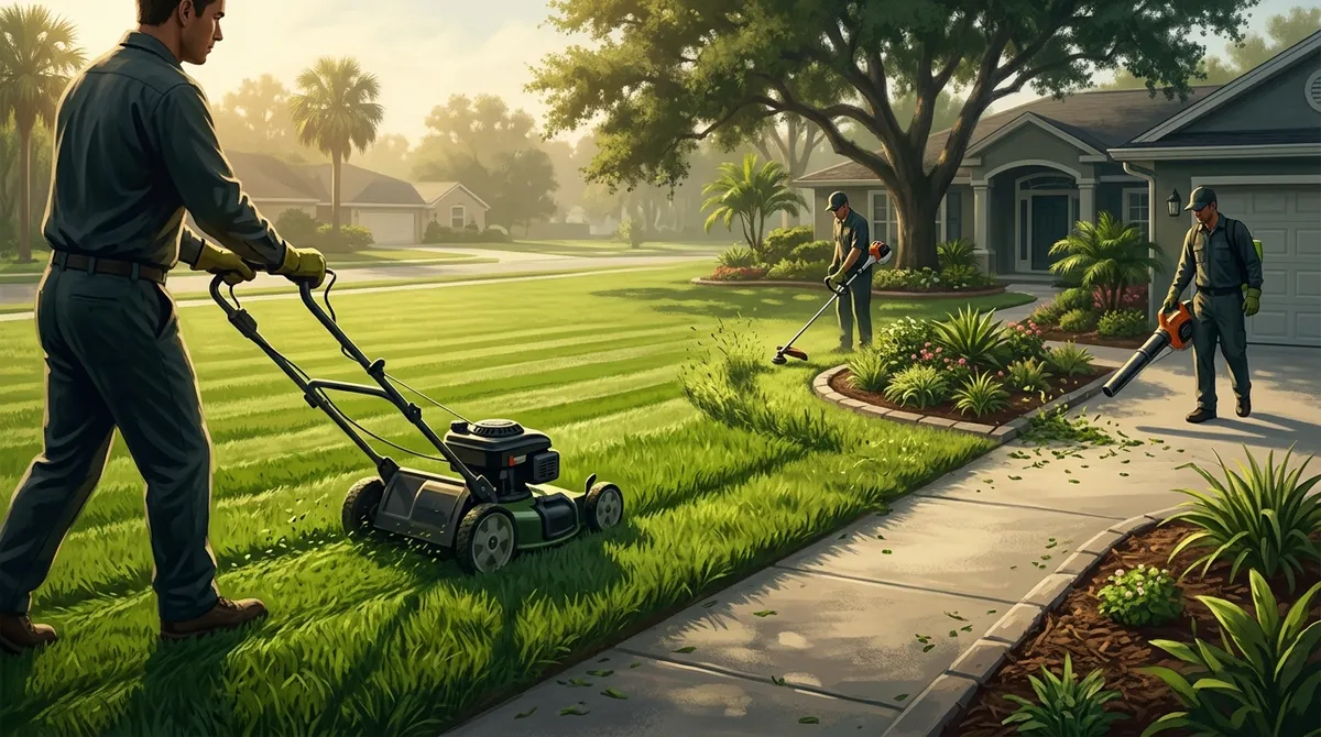 Affordable lawn care services in Valrico