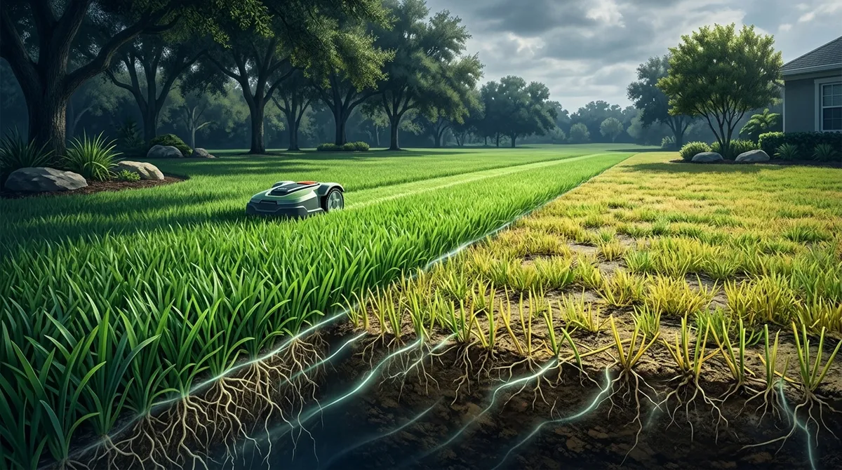 how short should I cut my grass in Valrico FL