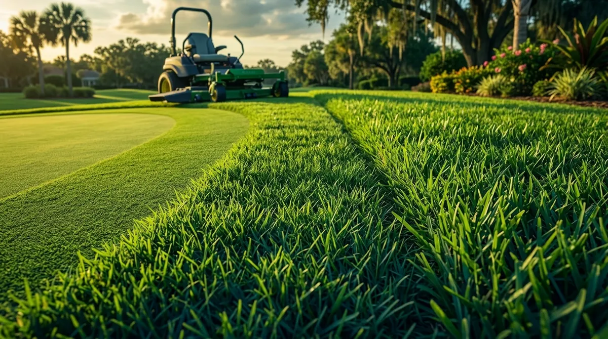 how short should I cut my grass in Valrico FL