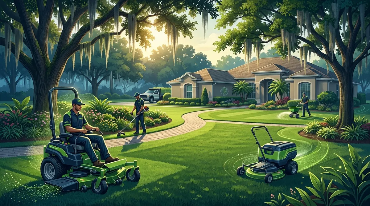 residential lawn care and maintenance near me in Brandon FL