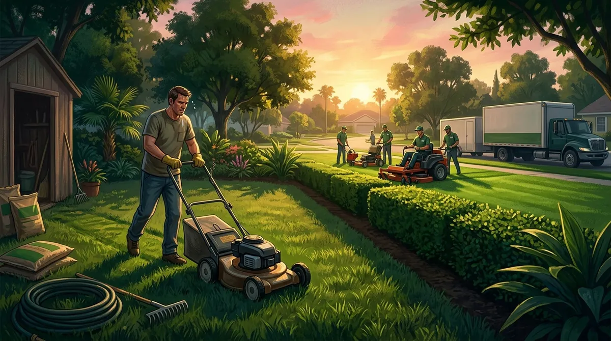 lawn maintenance Fishhawk FL