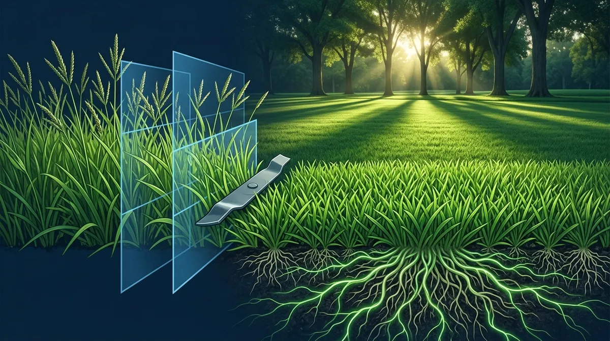 what is the best mowing height for Bahia grass