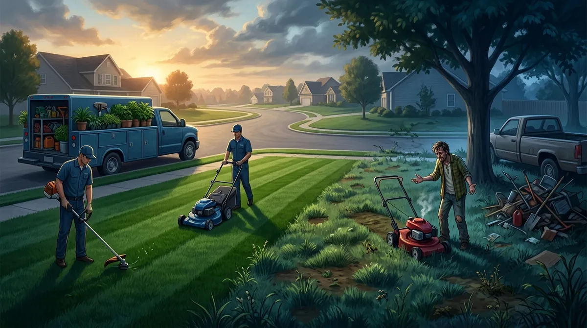reliable lawn mowing service Fishhawk FL