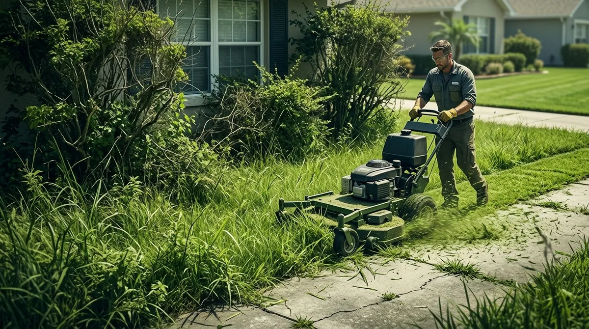 How Do You Tackle Overgrown Yard Cleanup and Mowing in Valrico FL?