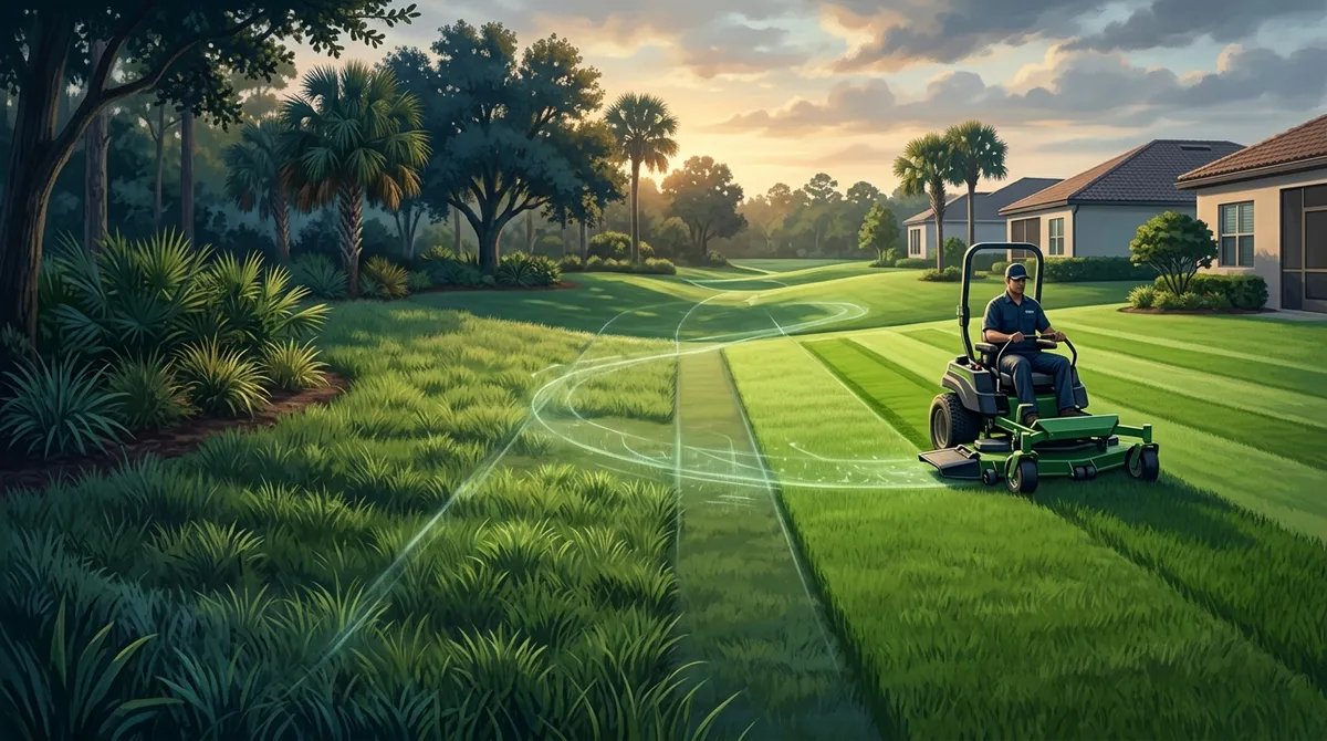lawn mowing service Fishhawk FL