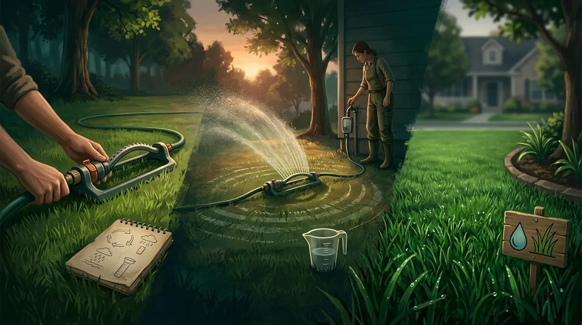 how much water does my lawn really need in Riverview