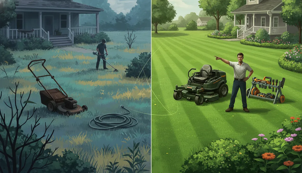 does my lawn in Riverview need professional maintenance or can I DIY