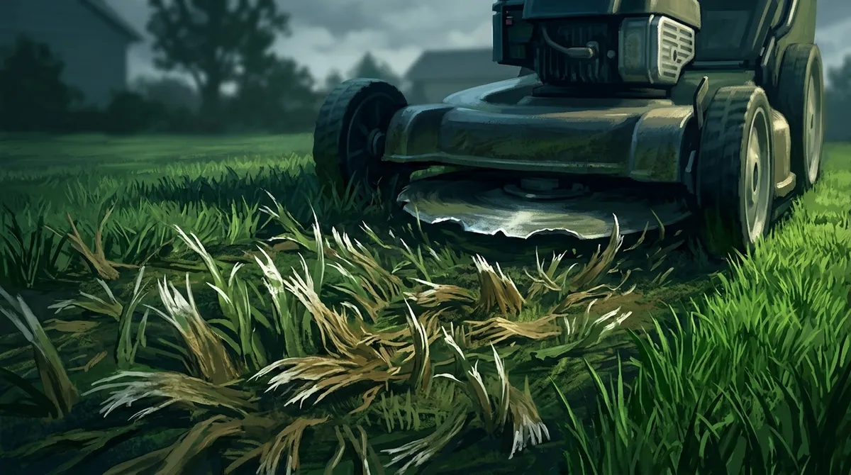What are common lawn mowing mistakes?